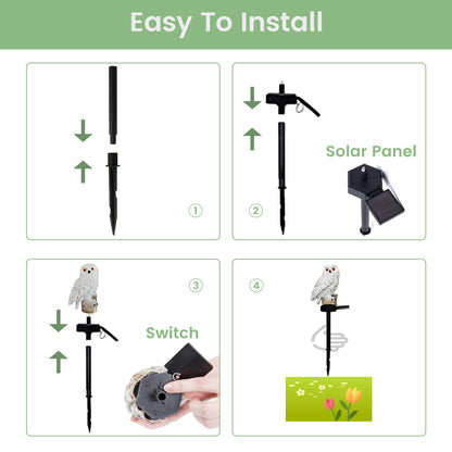 Solar LED Garden Light with Stake